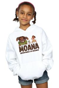 Толстовка «Моана Приключения в Океании» Disney, белый
