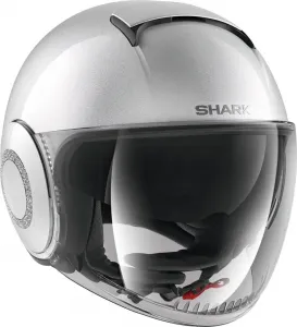 Мотоциклетный шлем Shark Nano Swarovski Blank PRL, White