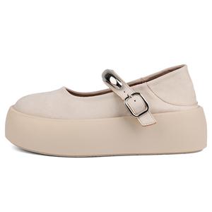 Craftsman gang Платформенные туфли Мэри Джейн для женщин экрю, цвет Ecru