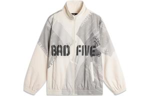 Badfive Тренчкот мужской светло-желтый с принтом Lining