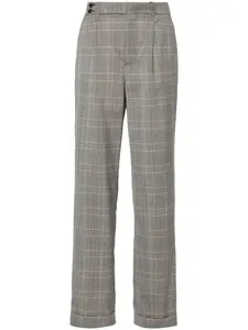 Прямые брюки Pura с завышенной талией Zadig&Voltaire, серый