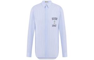 Рубашка мужская синяя Dior, синий