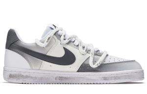 Мужские кроссовки для скейтбординга Nike Court Borough Low, Light Gray