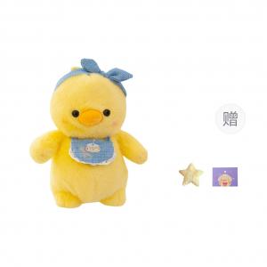 Милые плюшевые куклы лиса-кролик с нагрудником, высота 24см/35см/45см OU DI PIG