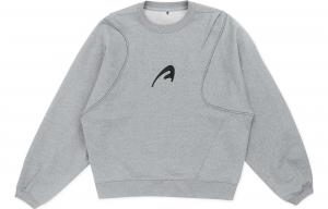 ADER ERROR Свитшот унисекс серый