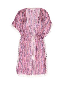 Длинное платье IZIA Kimono, цвет pink mehrfarbig