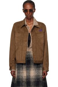 Needles Коричневая джинсовая куртка