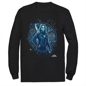 Мужская футболка Captain Goose Space с геометрическим кругом Marvel