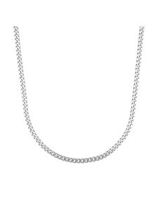 Amor Колье из нержавеющей стали серебристого цвета