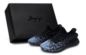 Кроссовки adidas originals Yeezy Boost 350 V2 Lifestyle Shoes Unisex Low-top Blue, черный/синий