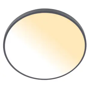 Светильник LED потолочный COMPETO 3906015 Briloner Leuchten, антрацит