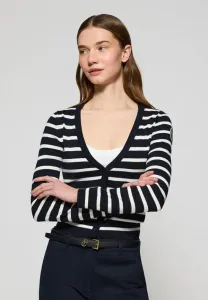 Кардиган в полоску с v-образным вырезом Polo Club, Navy