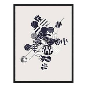 Картина Any Image Black & White Balls, 62x82x2,6 см, разноцветный