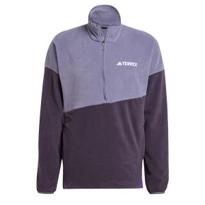 Спортивный свитер ADIDAS TERREX Multi Climawarm Fleece, баклажановый/светло-фиолетовый