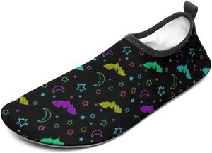 Водные тапочки для женщин и мужчин, носки для воды, босоножки, быстро сохнущие водные носки для йоги Woezkex, Pattern572