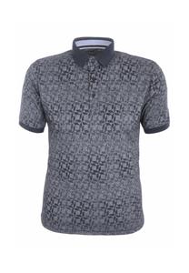 Рубашка поло MIT MUSTER Navigazione, цвет dunkelblau