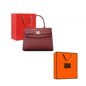 PAYOT Синтетическая кожаная сумка через плечо, Burgundy