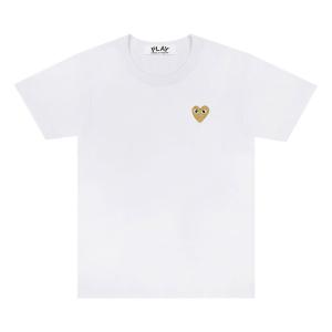 Футболка Comme des Garçons PLAY Heart, цвет Белый