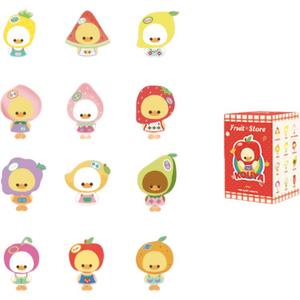 Слепая коробка плюшевых кукол KOUYA Fruit Store, одиночная мистери-бокс/полный бокс 12 шт POP MART
