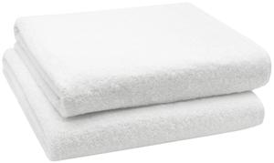 Банное полотенце набор из 2 шт  Zollner, белый