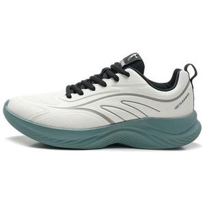 Кроссовки мужские с низким верхом Qiaodan, цвет Ivory/cedar green