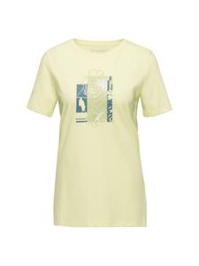 MAMMUT Футболка Performance в пастельно-желтом цвете