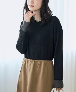 Имитация многослойного топа Pokopoko Coen, цвет Black