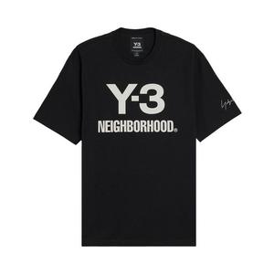 Футболка Y-3 x Neighborhood Logo Tee 'Black'