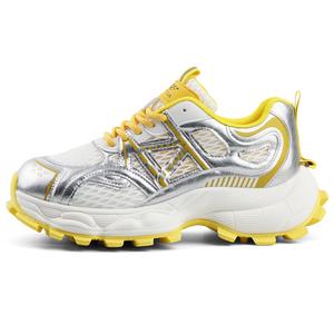 N6N8 Дышащие легкие утолщенные низкие кроссовки для женщин с эффектом увеличения роста желтые, цвет Yellow