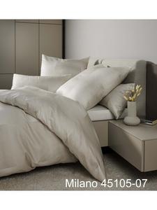 Постельное белье Janine Cotton Milano бежевого цвета Janine, 135 x 200 + 80 x 80 см