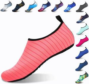 Быстросохнущие нескользящие водные носки для женщин и мужчин, взрослых, купальные комплекты, одежда для пляжа, йоги, активного отдыха, кемпинга, бассейна, отпуска Vimanbite, розовый