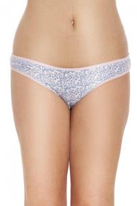 Набор из четырех хлопковых мини-брифов со смешанным принтом Camille, мультиколор