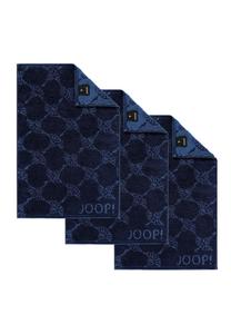 Набор полотенец Joop! Classic, 3 штуки, 30x50 см, синий
