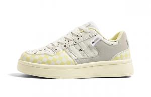 Высокие устойчивые к истиранию дышащие противоскользящие низкие скейтбордские туфли для женщин HUANQIU, бежево-желтый