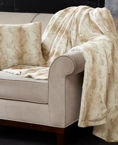 Плед Zuri из искусственного меха, 60 x 70 дюймов Madison Park, цвет sand