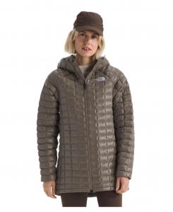 Женская куртка-парка Thermoball с капюшоном The North Face, Mocha Brown