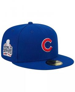 Мужская приталенная кепка Royal Chicago Cubs World Series 2016, цвет 59FIFTY New Era, синий