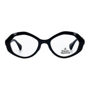 Vivienne Westwood Неправильной формы оправы для очков Unisex Bright Black