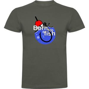 Футболка Kruskis Born To Fish Hook, зеленый