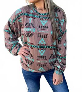 Свитер Colorado Sunset в коричневом цвете Sterling Kreek