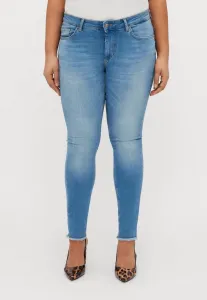 Джинсы carwilly узкие Only Carmakoma, Light Blue Denim