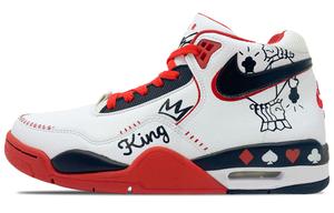 Кроссовки Nike Flight Legacy Vintage Basketball Shoes Unisex Mid-top Red/white/black, белый