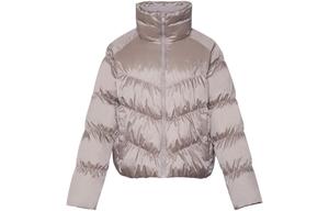 Badfive пуховик женский Gull фиолетовый серый Lining