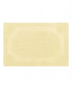 Двусторонний хлопковый коврик для ванной, 53 x 86 см Laura Ashley, желтый