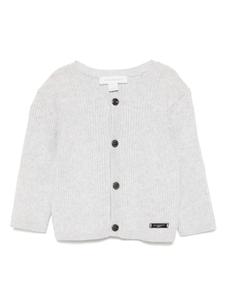 Burberry Kids топ с длинными рукавами, серый