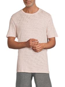 Футболка из хлопкового джерси с узором slub ATM Anthony Thomas Melillo, цвет Oyster Pink