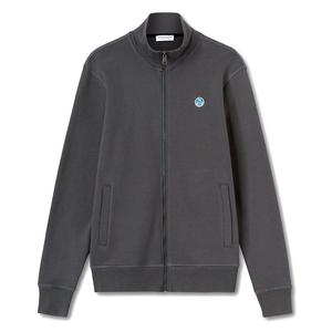 Толстовка North Sails Organic Fleece Full Zip, синий