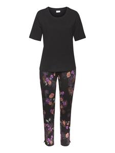Пижама VIVANCE DREAMS, цвет schwarz geblümt