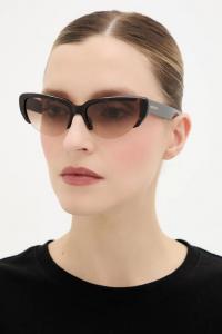 Солнцезащитные очки Alexander Mcqueen, коричневый