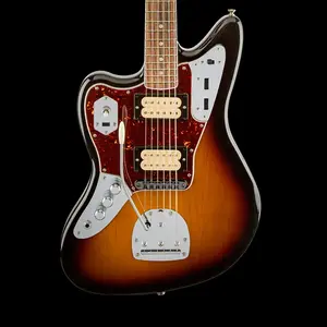 Электрогитара Fender Artist Series Kurt Cobain Jaguar, леворукая, 3-цветный сандберст